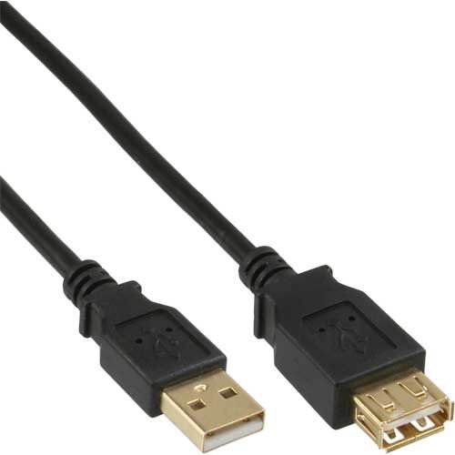  InLine 34650S USB kabel 0,5 m USB A Crno Cijene