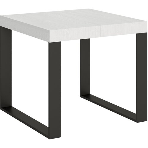 Itamoby &amp;nbsp; Tecno (90x90/246 cm) - bela, barva nog: antracit - raztegljiva jedilna miza, (20841878) Slike