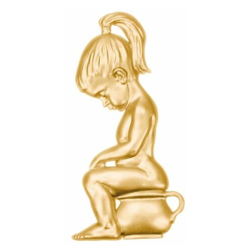 Ridder oznaka za ženski toalet gold PVC Slike