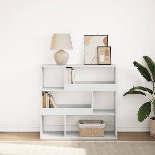 vidaXL Ormarić za knjige / sobna pregrada bijeli 100 x 33 x 94,5 cm Cijene