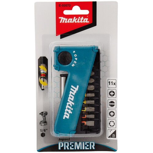Makita E-03573 Torsion Bit-Set 11pcs. Slike