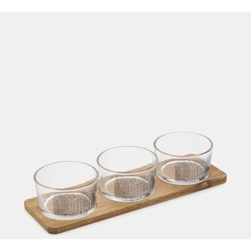 Sinsay Pladanj za posluživanje s tri zdjelice 4pack Cijene