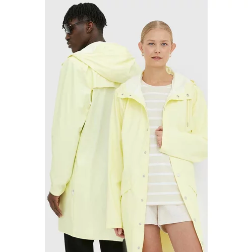 Rains Kišna jakna 12020 Long Jacket boja: žuta, za prijelazno razdoblje