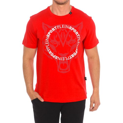 Philipp Plein Sport Majice s kratkimi rokavi TIPS402-52 Rdeča Cene