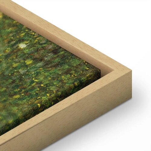  Slika - Gustav Klimt &amp;ndash; The Sunflower 60x60 U prirodnom drvenom okviru Slike