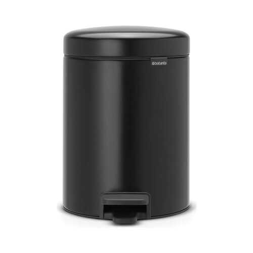 Brabantia Ko&amp;scaron; za odpadke s pedalom 5L s plastičnim vložkom - mat črna Slike