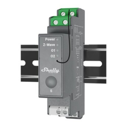 Shelly Qubino Wave Pro 2 electrical relay Grey Cijene