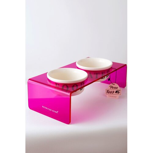 Paws & Whiskers Set posuda za hranu za kućne ljubimce 3 dijela, roze Cijene