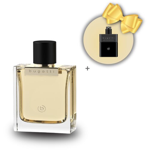 Bugatti ženski parfem bella donna gold, 60ml + poklon performance edt intense black man, 100ml Slike