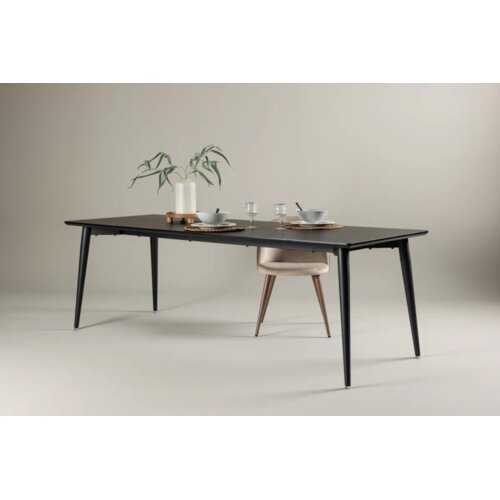 Venture Home Ellis pravokutni blagovaonski stol 230 &times; 85 cm, crni Cijene