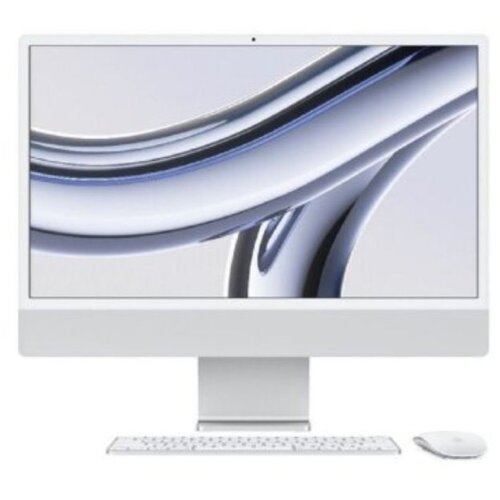 Apple IMAC 24: SILVER/M3 8C CPU/10C GPU/8GB/512GB-ZEE (mqrk3ze/a) OUTLET Cene