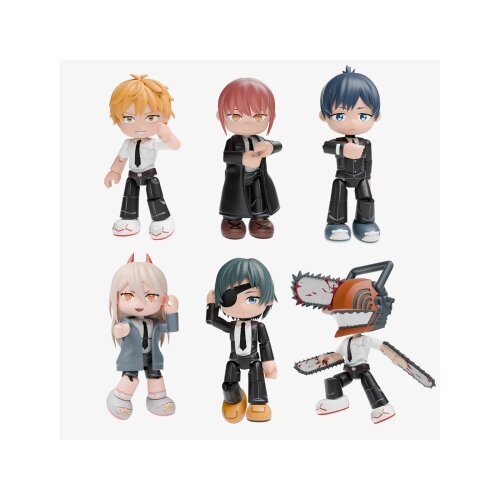 PUREMIND : CHAINSAW MAN - FLEXI FIGS DEMON HUNTER SQUAD (ASSORTED) Slike