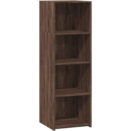 VidaXL Visoka komoda boja hrasta 40x41x124 cm od konstruiranog drva Slike