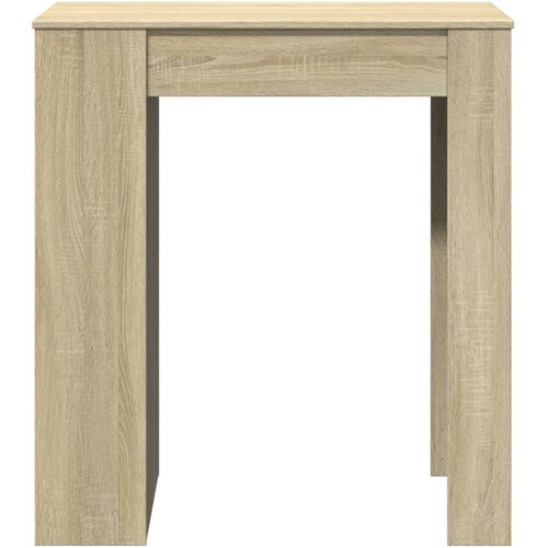  Barski stol s držačima boja hrasta 95x47x103,5 cm drveni Slike