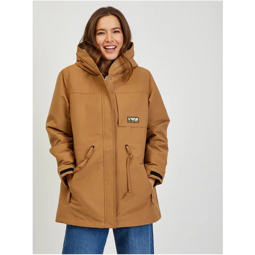 Vans Brown Women's Winter Hooded Jacket - Women