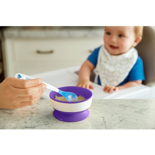 Munchkin Stay Put skledica s priseskom 6 m+ 3 kos Slike