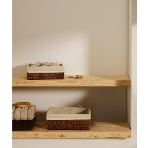 Kave Home Ko&amp;scaron;are v kompletu 2 ks iz ratana 28x20x10 cm Indali &amp;ndash; Slike