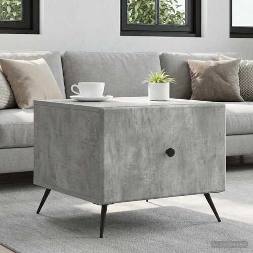  Kava Stol Betonska siva 49 x 50 x 40 cm Konstruirano drvo Cijene