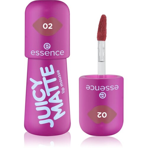 Essence JUICY MATTE penasta &amp;scaron;minka z mat učinkom odtenek 02 Featherlight Pink 2.7 ml Slike