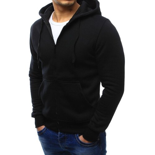DStreet Men's Zip Hoodie Black Cene