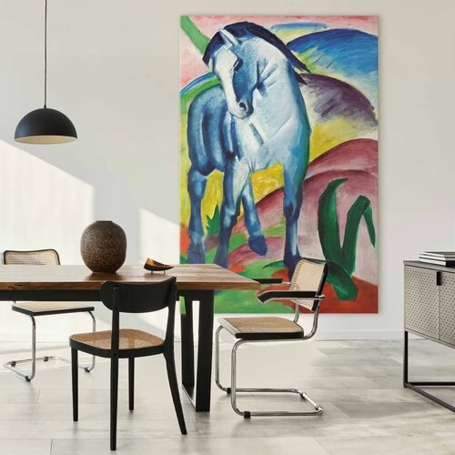  XXL slika - Franz Marc &amp;ndash; Blue Horse 113x170 Slike
