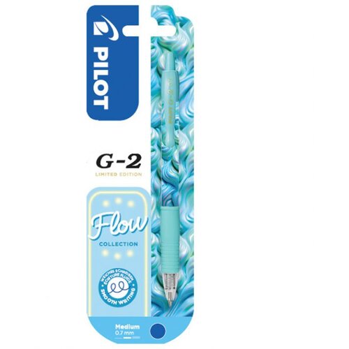 Roler GEL GRIP 0,7MM G2 FLOW PILOT BL-G27-FLL-L (PLAVI ISPIS) PLAVI BLISTER Cene