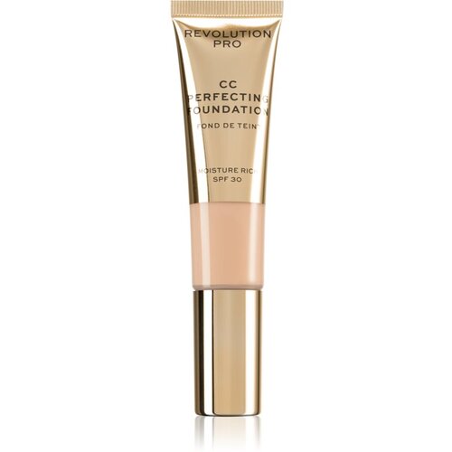 Revolution CC Perfecting hidratantni puder s učinkom zaglađivanja SPF 30 nijansa F0.1 26 ml Slike