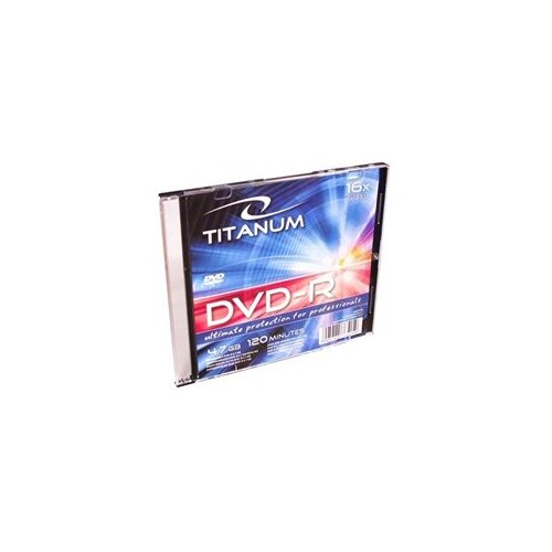  DVD-R TITANUM 4,7 GB X16, Slim Case, 1285 Slike