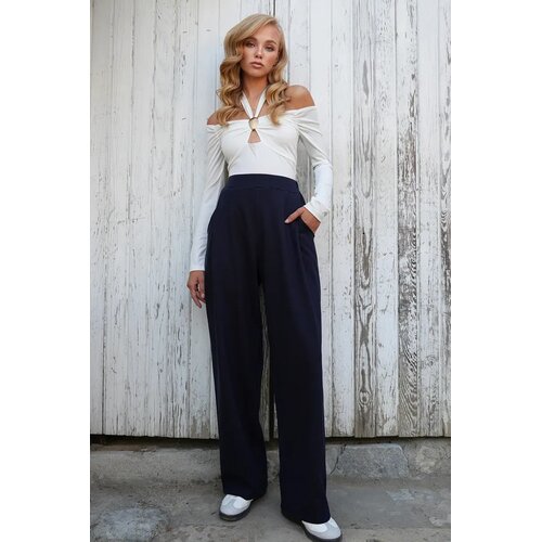 Trend Alacati Stili ženske pantalone Alc-X14535, tamnoplave Cene