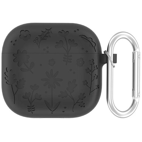  Zaštitna futrola Flower za Airpods 4 crna Cene