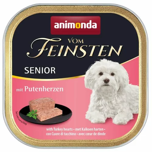 Animonda Vom Feinstein Vom Feinsten Senior Hrana za Pse s Purećim srcima, 150 g