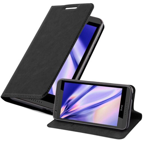 Cadorabo Ohi&scaron;je, združljivo z HTC Desire 820 v nočna črna - Za&scaron;čitni ovitek z magnetnim zapiranjem, stoječo funkcijo in režo za kartice, (20549496) Cene