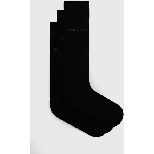 Calvin Klein Čarape 3-pack za muškarce, boja: crna, 701226674