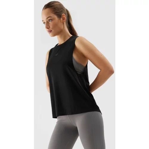 4f Women's Sports Quick-Drying Top Loose - Black