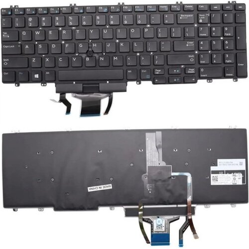  tastatura za laptop tastatura za laptop dell precision 7540 7740 mali enter, backlight Cene