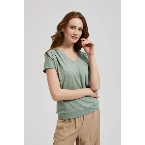 Moodo Women's blouse - olive Moodo Women's blouse - olive