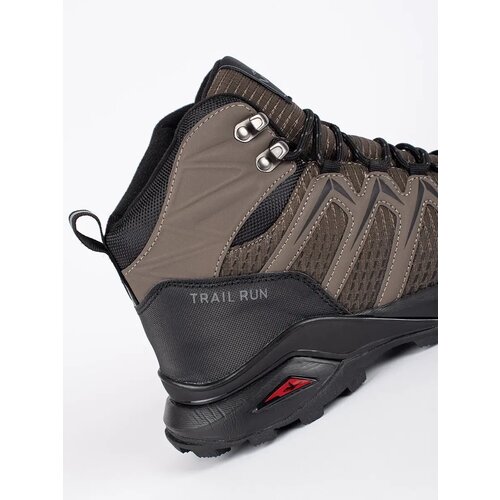 VICO Brown insulated trekking shoes for men Cene