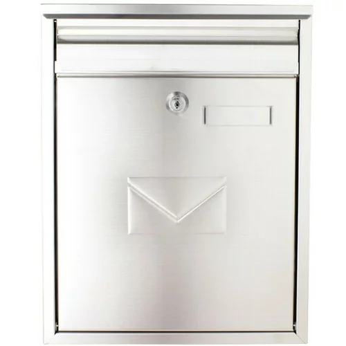 ROTTNER prolazni poštanski sandučić como (85 x 250 x 320 mm, čelik, srebrne boje)