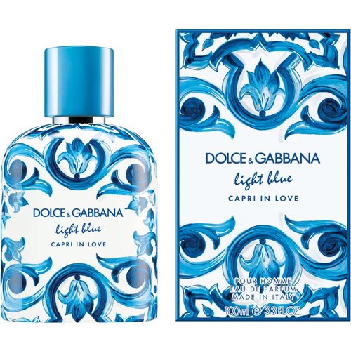 Dolce &amp;amp; Gabbana Light Blue New Capri In Love Pour Homme parfumska voda za mo&amp;scaron;ke 100 ml Slike