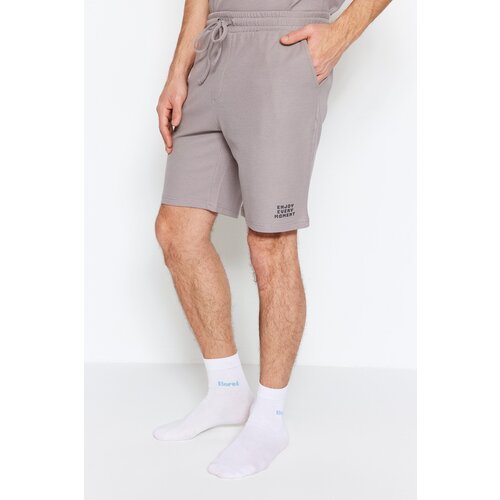 Trendyol Pajama Set - Gray - Plain Slike