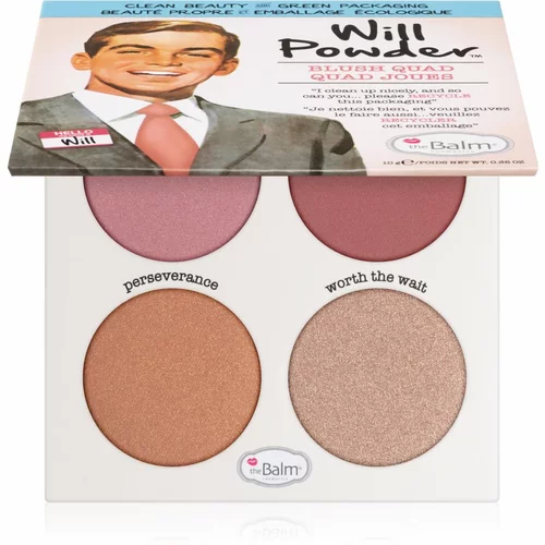 TheBalm Wiil Powder® rdečilo in senčilo za oči v enem 10 g