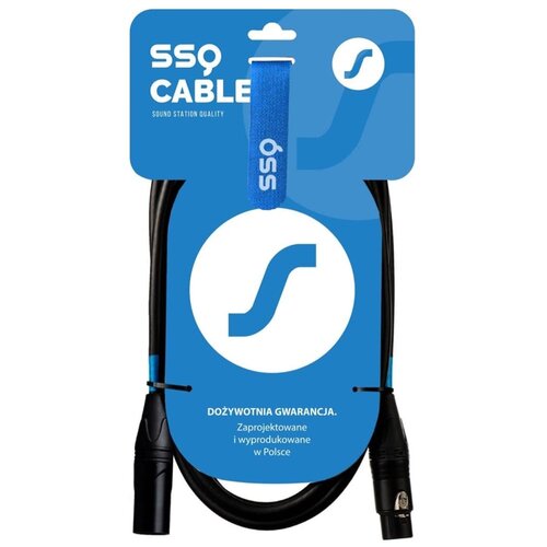 SOUND STATION QUALITY (SSQ) SSQ Cable XX5 - XLR-XLR cable, 5 metres Cene