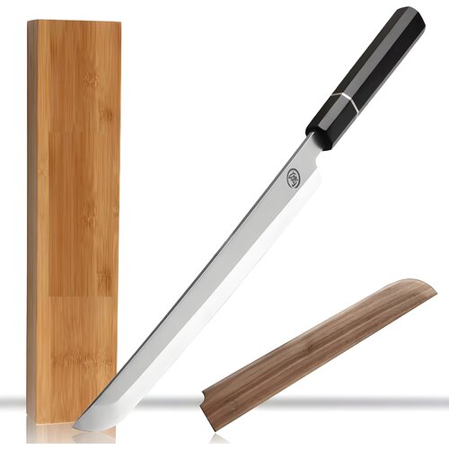 IZMAEL Kuhinjski nož SA-21787 za Sushi - Tamno smeđa / Crna Cene