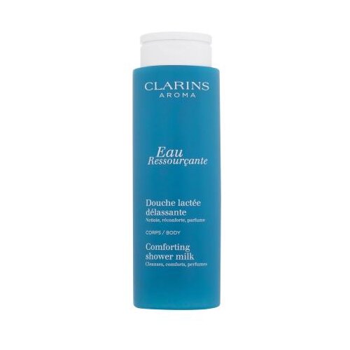 Clarins Aroma Eau Ressour&amp;ccedil;ante Comforting Shower Milk krema za tu&amp;scaron;iranje 200 ml za žene Slike