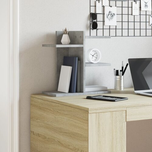  Organizator za stol bijeli 42 x 21,5 x 42 cm konstruirano drvo Slike