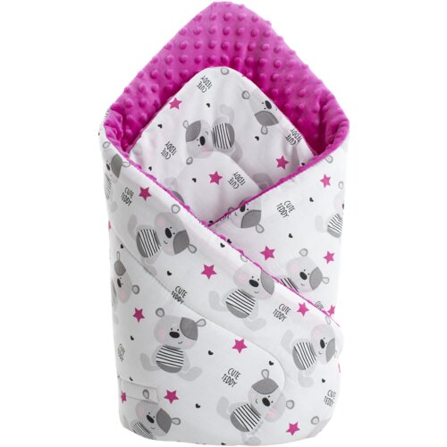 Medi Partners Double-Sided Baby Wrap Cotton + Minky Cene