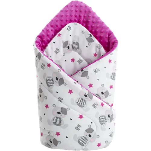 Medi Partners Double-Sided Baby Wrap Cotton + Minky