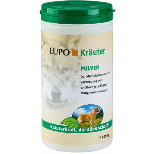 Luposan LUPO zeliščni prašek - Varčno pakiranje: 2 x 1000 g