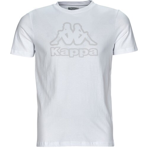 Kappa Muška majica Logo Creamy, Bela Slike
