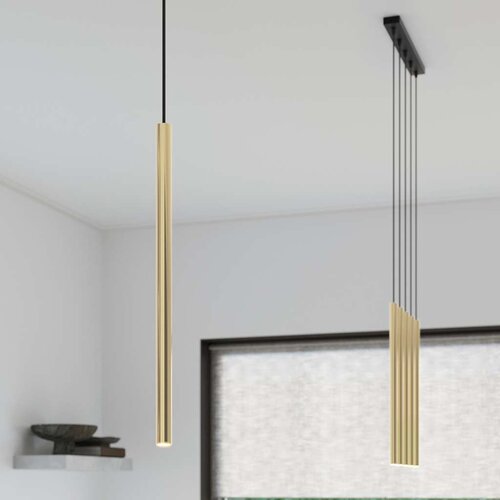  Sollux SL.1196 - Luster na sajli PASTELO 3xG9/8W/230V zlatni Slike